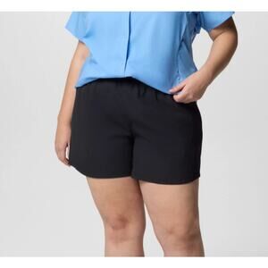 Columbia PFG Tamiami Omni-Shade 5" inseam Quick-dry Shorts - Plus 3X, Black, NEW